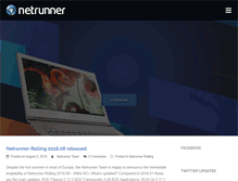 Tablet Screenshot of netrunner.com
