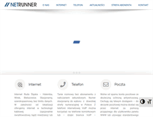 Tablet Screenshot of netrunner.com.pl